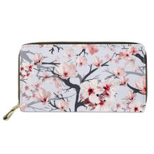 Quality ladies custom outdoor portable stylish card purse wallet bag